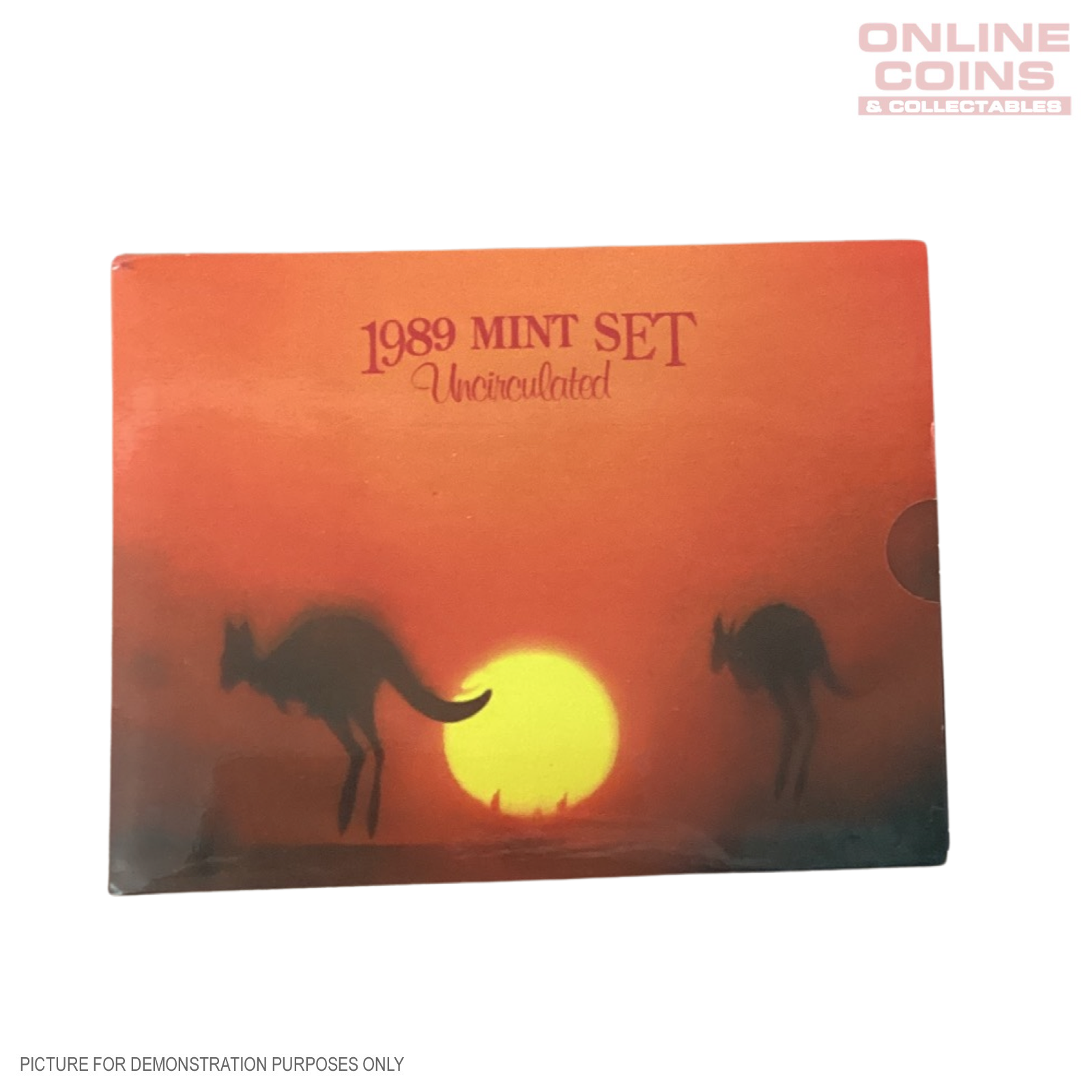 1989 Eight Coin Uncirculated Year Set - Rarer Coins